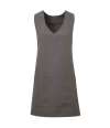 PR177 Premier Wrap Around Tunic Apron Dark Grey colour image